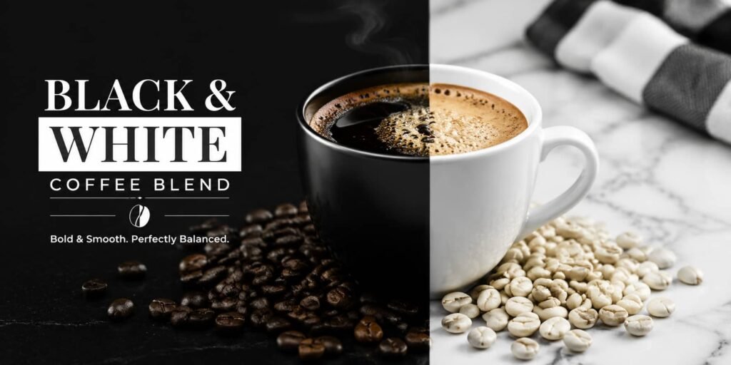 Black and White Coffee Blend