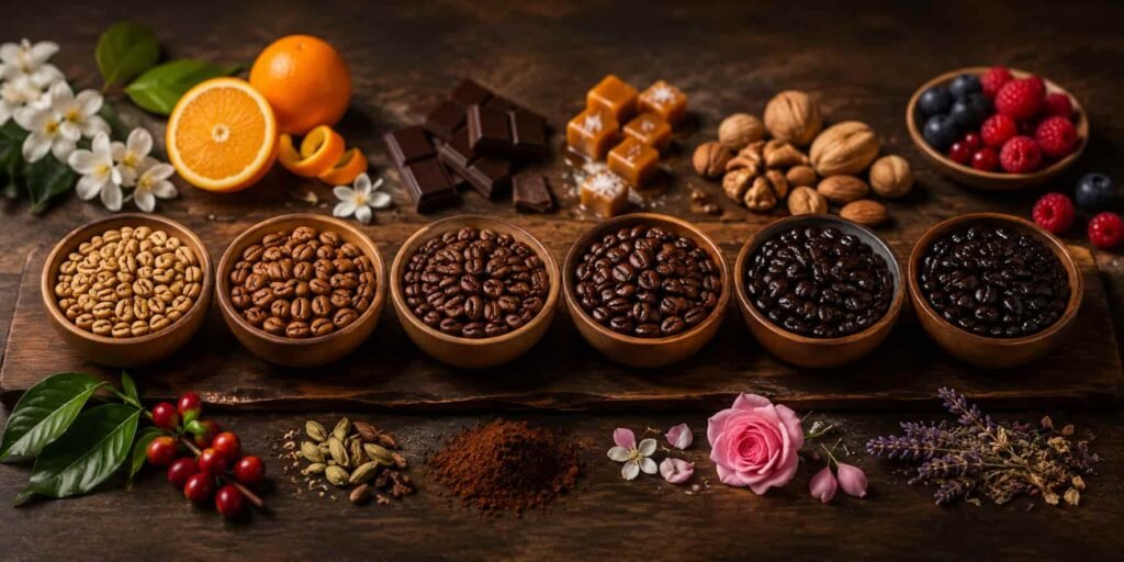 Coffee Beans and Their Flavor Variety