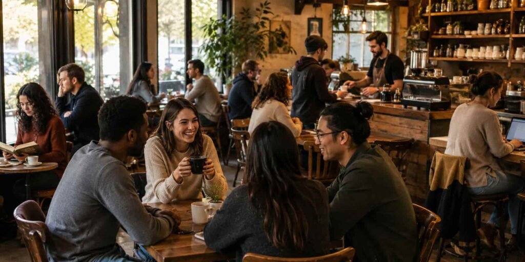 Coffee Houses as Centers of Social Life