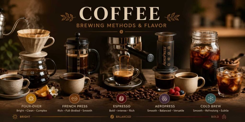 Coffee Brewing Methods and Flavor