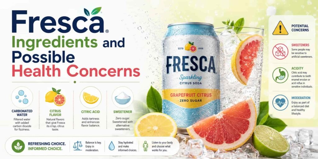Fresca Ingredients and Possible Health Concerns