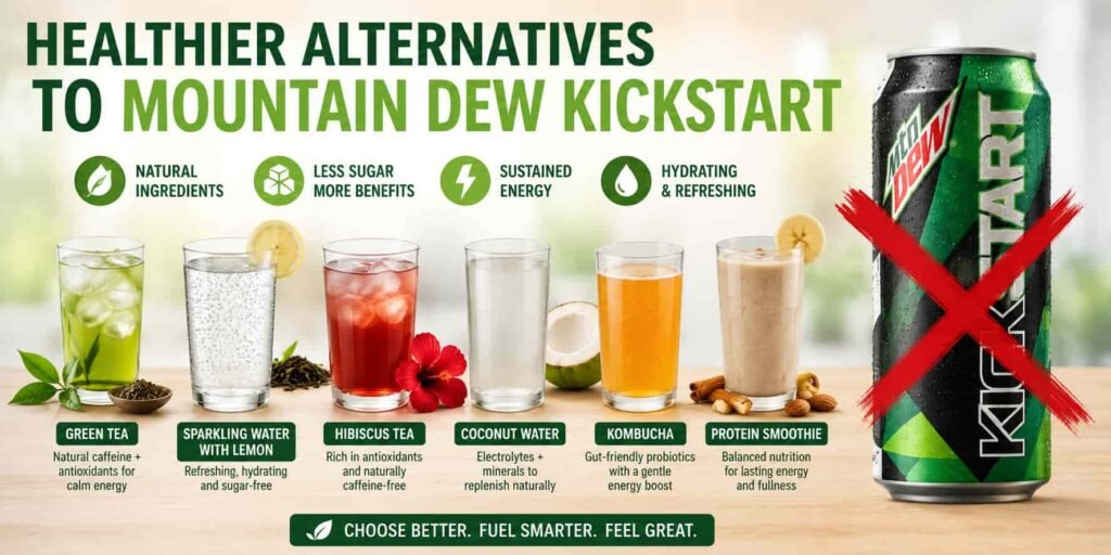 Healthier Alternatives to Mountain Dew Kickstart