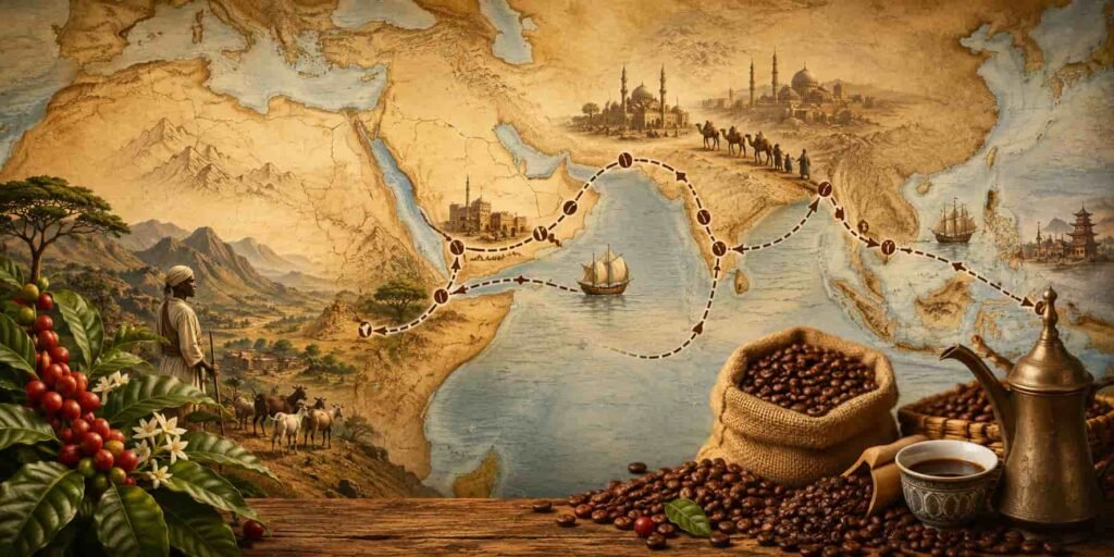 How Coffee Began to Spread