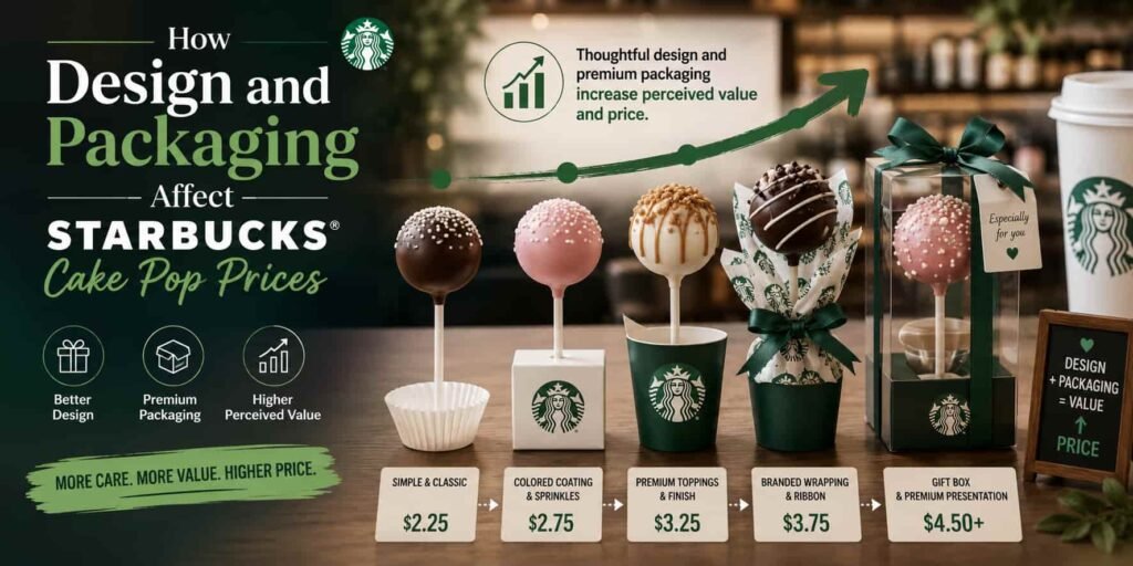 How Design and Packaging Affect Starbucks Cake Pop Prices