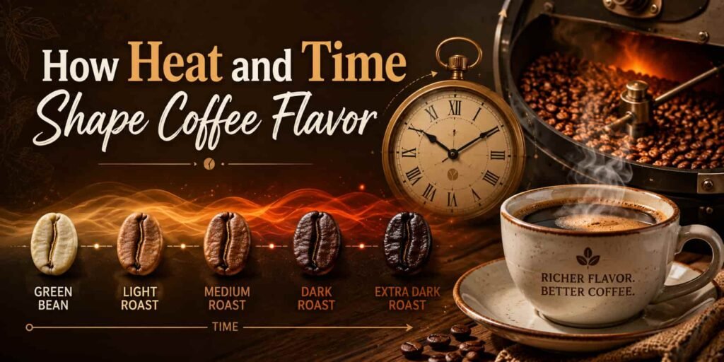 How Heat and Time Shape Coffee Flavor
