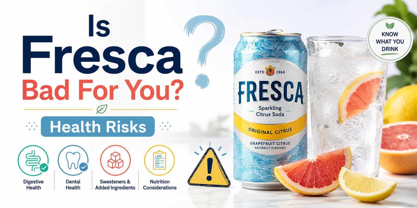 Is Fresca Bad For You? [Health Risks]