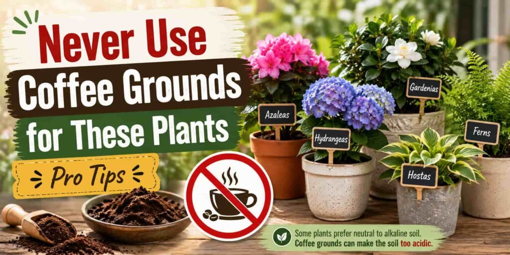 Never Use Coffee Grounds for These Plants [Pro Tips]