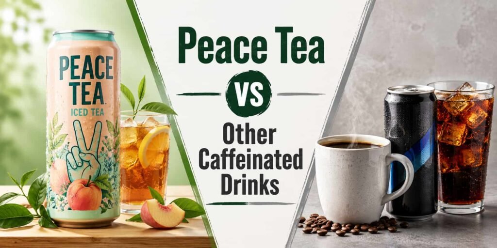 Peace Tea vs Other Caffeinated Drinks