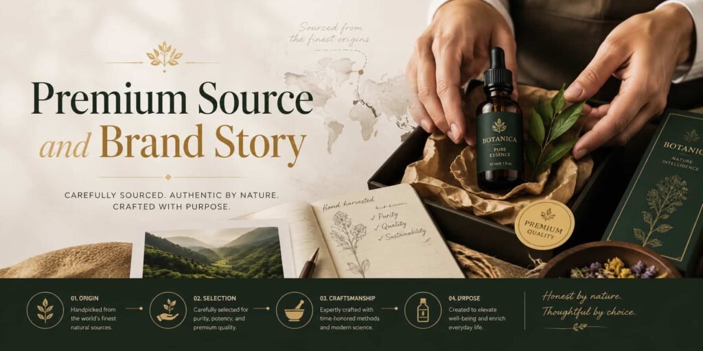 Premium Source and Brand Story