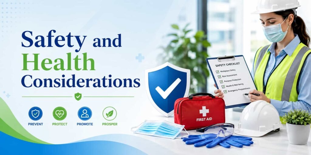 Safety and Health Considerations