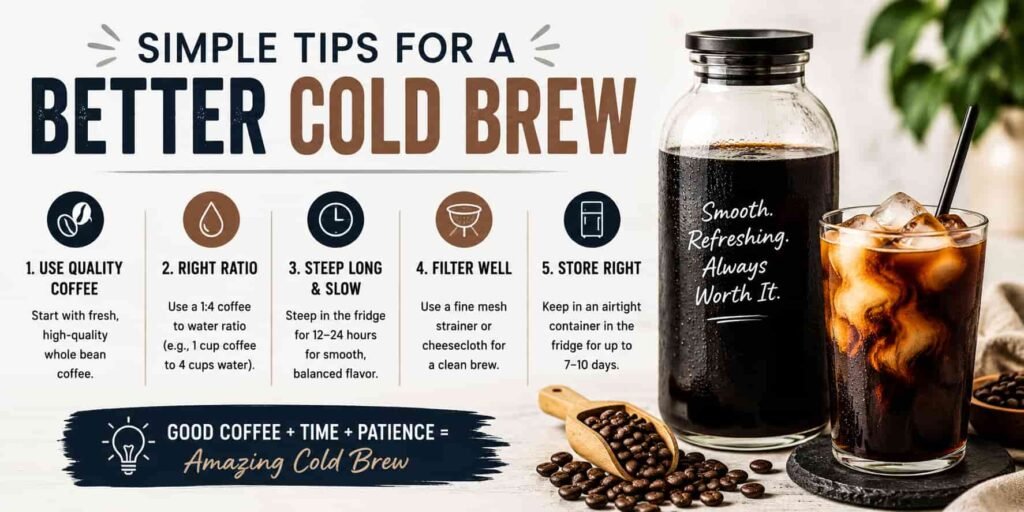 Simple Tips for a Better Cold Brew