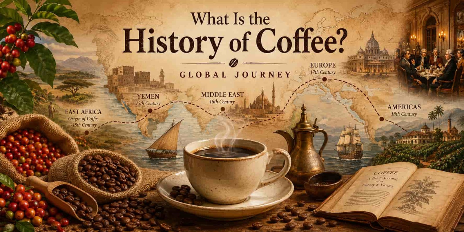 What Is the History of Coffee? [Global Journey]