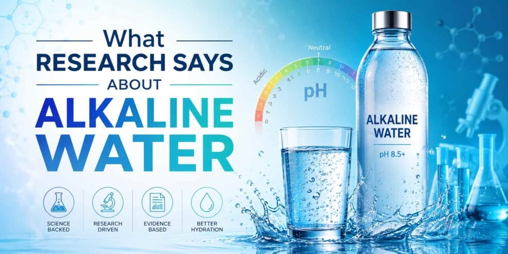 What Research Says About Alkaline Water