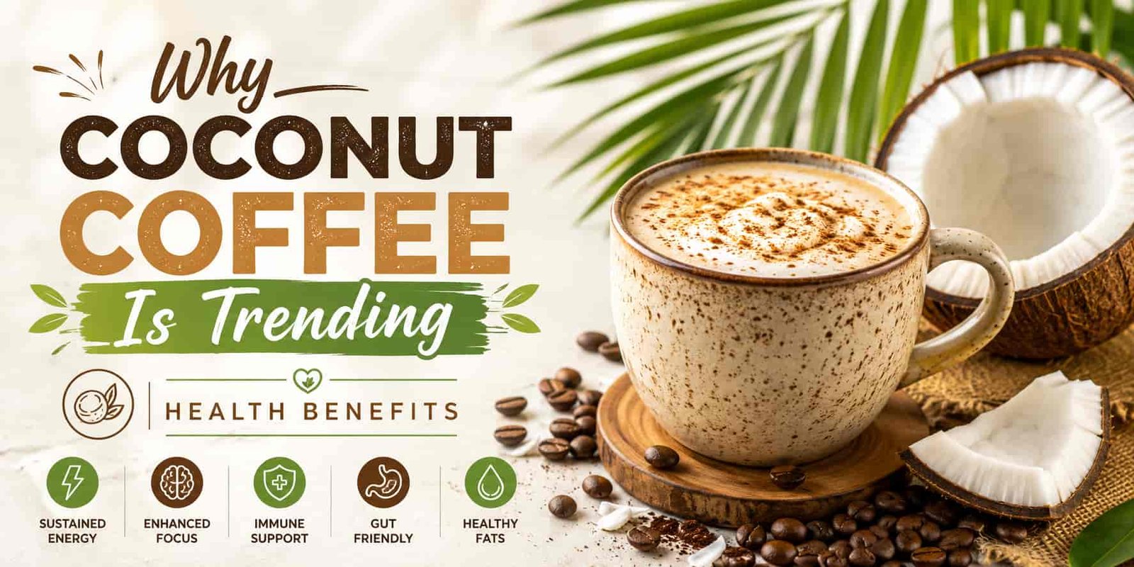 Why Coconut Coffee Is Trending [Health Benefits]