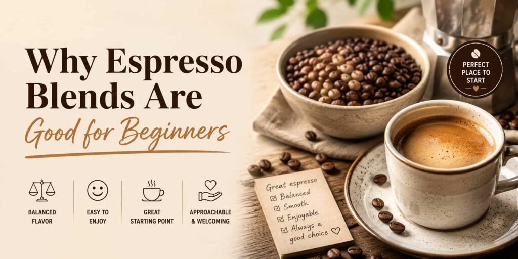 Why Espresso Blends Are Good for Beginners