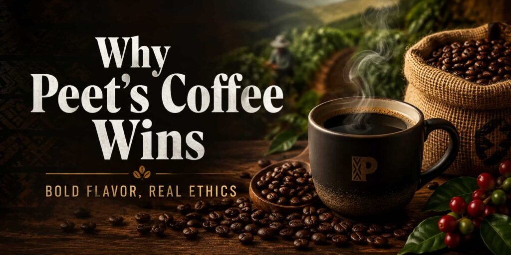 Why Peet’s Coffee Wins [Bold Flavor, Real Ethics]