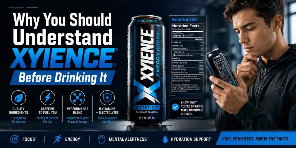 Why You Should Understand Xyience Before Drinking It